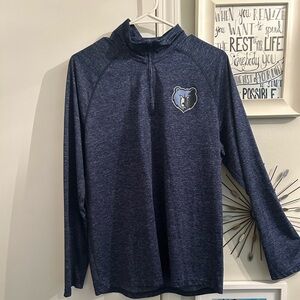 Memphis Grizzlies Performance 1/4 zip shirt